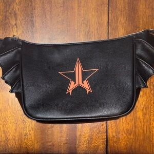 Jeffree Star Black Bag with Orange Star Accent NWOT